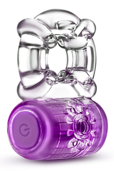 Фиолетовое эрекционное виброкольцо One Night Stand Vibrating C-Ring Фиолетовое эрекционное виброкольцо One Night Stand Vibrating C-Ring