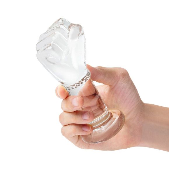 Стеклянный плаг в форме сжатой в кулак руки 5’’ Glass Fist Butt Plug - 13 см. Стеклянный плаг в форме сжатой в кулак руки 5’’ Glass Fist Butt Plug - 13 см.