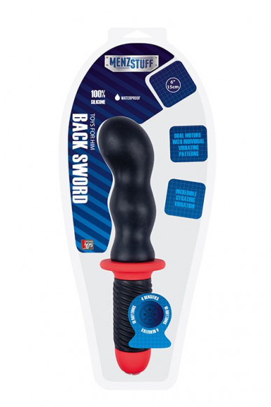 Анальный вибратор с 2 моторами MENZSTUFF BACK SWORD BULBED - 28 см. Анальный вибратор с 2 моторами MENZSTUFF BACK SWORD BULBED - 28 см.