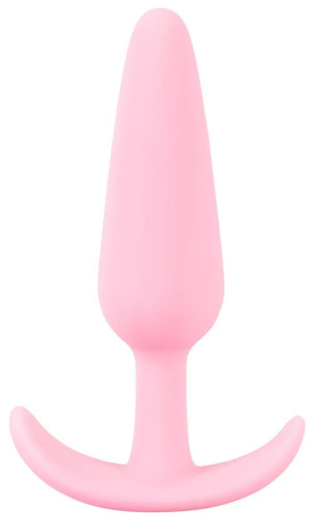 Розовая анальная втулка Mini Butt Plug - 8,4 см. Розовая анальная втулка Mini Butt Plug - 8,4 см.