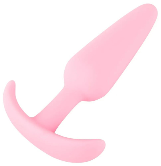 Розовая анальная втулка Mini Butt Plug - 8,4 см. Розовая анальная втулка Mini Butt Plug - 8,4 см.