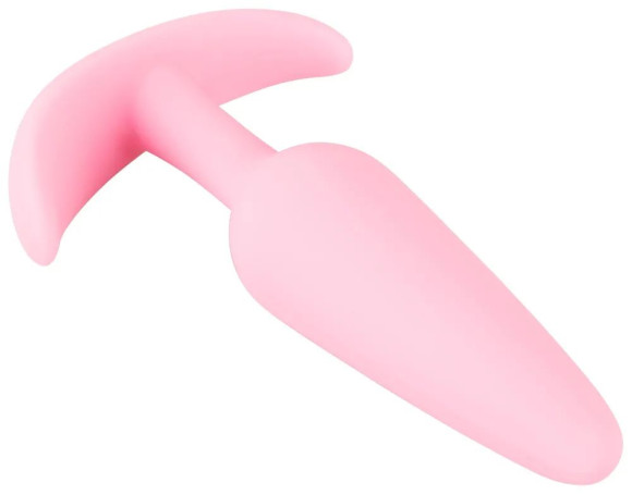Розовая анальная втулка Mini Butt Plug - 8,4 см. Розовая анальная втулка Mini Butt Plug - 8,4 см.