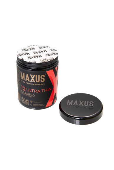 Ультратонкие презервативы MAXUS Ultra Thin - 12 шт. Ультратонкие презервативы MAXUS Ultra Thin - 12 шт.