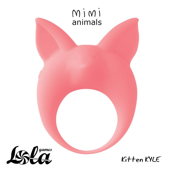 Оранжевое эрекционное кольцо Kitten Kyle Оранжевое эрекционное кольцо Kitten Kyle