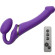 Фиолетовый безремневой вибрострапон Vibrating Bendable Strap-On - size L Фиолетовый безремневой вибрострапон Vibrating Bendable Strap-On - size L