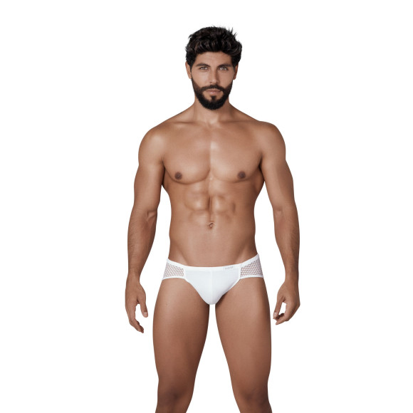 Белые трусы-джоки с ажурными вставками Urge Jockstrap Белые трусы-джоки с ажурными вставками Urge Jockstrap