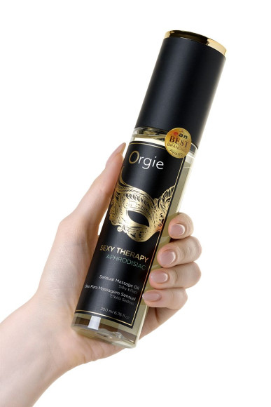 Минеральное массажное масло Orgie Sexy Therapy Afrodisiac - 200 мл. Минеральное массажное масло Orgie Sexy Therapy Afrodisiac - 200 мл.