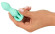 Аквамариновая анальная втулка Mini Butt Plug - 8,2 см. Аквамариновая анальная втулка Mini Butt Plug - 8,2 см.