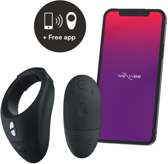 Черное эрекционное кольцо для ношения We-Vibe Bond Черное эрекционное кольцо для ношения We-Vibe Bond