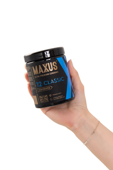 Классические презервативы MAXUS Classic - 12 шт. Классические презервативы MAXUS Classic - 12 шт.