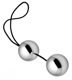 Серебристые вагинальные шарики Benwa Balls Серебристые вагинальные шарики Benwa Balls