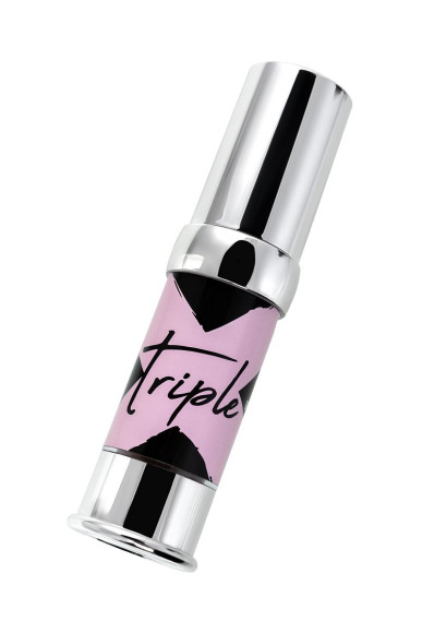 Возбуждающий гель с эффектом вибрации и охлаждения Triple X 3 in 1 Unisex Pleasure Enhancer Gel - 15 мл. Возбуждающий гель с эффектом вибрации и охлаждения Triple X 3 in 1 Unisex Pleasure Enhancer Gel - 15 мл.