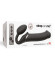 Черный безремневой вибрострапон Silicone Bendable Strap-On - size XL Черный безремневой вибрострапон Silicone Bendable Strap-On - size XL