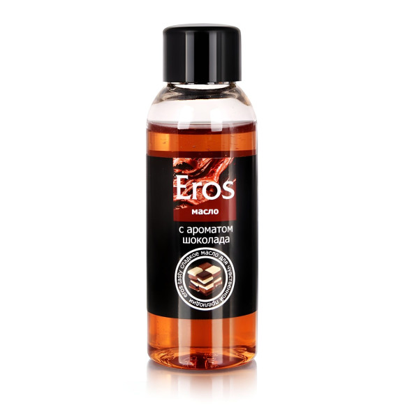 Масло массажное Eros Tasty с ароматом шоколада - 50 мл. Масло массажное Eros Tasty с ароматом шоколада - 50 мл.