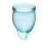 Набор голубых менструальных чаш Feel confident Menstrual Cup Набор голубых менструальных чаш Feel confident Menstrual Cup