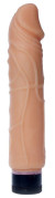 Телесный вибратор-реалистик Real Skin - 22 см.