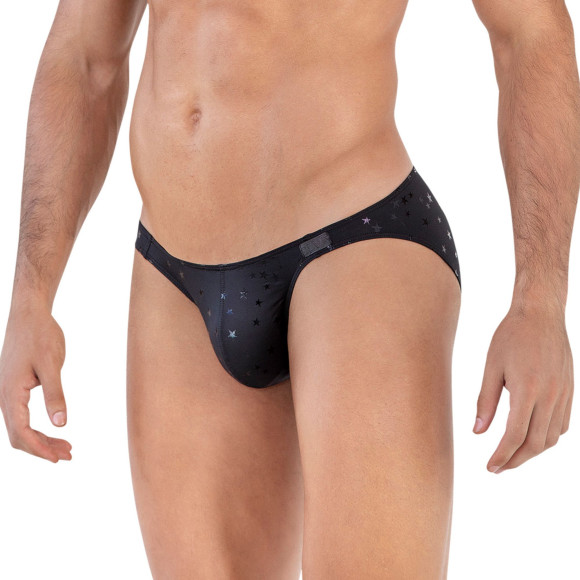 Черные трусы-слипы со звездочками Illusion Brief Bikini Черные трусы-слипы со звездочками Illusion Brief Bikini