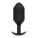 Черная пробка для ношения Snug Plug 7 - 18 см. Черная пробка для ношения Snug Plug 7 - 18 см.
