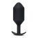Черная пробка для ношения Snug Plug 7 - 18 см. Черная пробка для ношения Snug Plug 7 - 18 см.