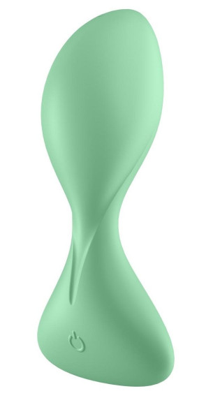 Зеленая анальная втулка с вибрацией Satisfyer Trendsetter Зеленая анальная втулка с вибрацией Satisfyer Trendsetter