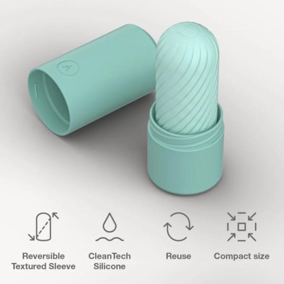 Мятный двусторонний мастурбатор Arcwave Ghost Pocket Stroker Мятный двусторонний мастурбатор Arcwave Ghost Pocket Stroker