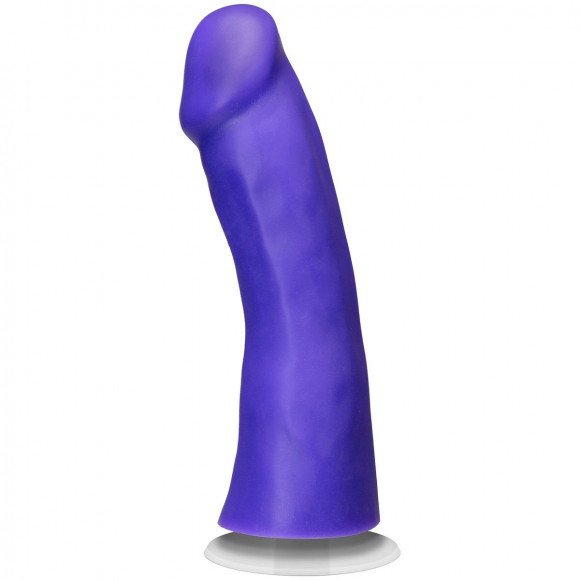 Фиолетовый фаллоимитатор American POP! Rebel 6  Slim Dong - 16,5 см.