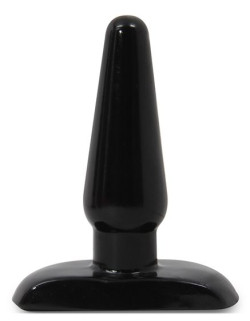 Черная анальная пробка Small Plug - 9 см. Черная анальная пробка Small Plug - 9 см.