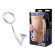 Кольцо на пенис с анальным стимулятором Stainless Steel Anal Hook & Cock Ring Кольцо на пенис с анальным стимулятором Stainless Steel Anal Hook & Cock Ring