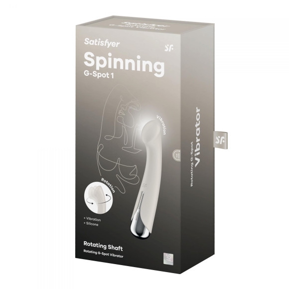Телесный вибратор для G-стимуляции Spinning G-Spot 1 - 17 см. Телесный вибратор для G-стимуляции Spinning G-Spot 1 - 17 см.