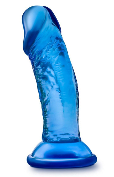 Синий анальный фаллоимитатор Sweet N Small 4 Inch Dildo with Suction Cup - 11,4 см. Синий анальный фаллоимитатор Sweet N Small 4 Inch Dildo with Suction Cup - 11,4 см.