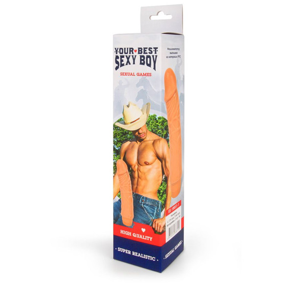 Вибратор Realistic Cock Vibe телесного цвета - 17,5 см. Вибратор Realistic Cock Vibe телесного цвета - 17,5 см.