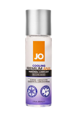 Анальный охлаждающий лубрикант на силиконовой основе JO PREMIUM ANAL COOLING - 60 мл.