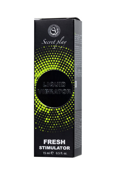 Освежающий гель с эффектом вибрации Liquid Vibrator Fresh Stimulator - 15 мл. Освежающий гель с эффектом вибрации Liquid Vibrator Fresh Stimulator - 15 мл.