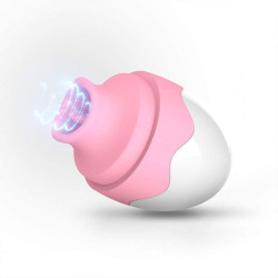 Розово-белый клиторальный стимулятор Sex Massager Розово-белый клиторальный стимулятор Sex Massager