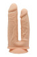 Телесный анально-вагинальный фаллоимитатор Double Penetrator - 19,5 см. Телесный анально-вагинальный фаллоимитатор Double Penetrator - 19,5 см.