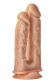 Телесный анально-вагинальный фаллоимитатор Double Penetrator - 19,5 см. Телесный анально-вагинальный фаллоимитатор Double Penetrator - 19,5 см.