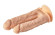 Телесный анально-вагинальный фаллоимитатор Double Penetrator - 19,5 см. Телесный анально-вагинальный фаллоимитатор Double Penetrator - 19,5 см.