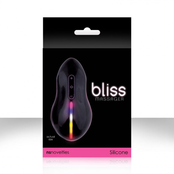 Черный вибратор-мышка для клиторальной стимуляции и массажа Bliss Черный вибратор-мышка для клиторальной стимуляции и массажа Bliss