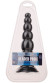 Чёрная анальная пробка-ёлочка MENZSTUFF BEADED PROBE - 16,5 см. Чёрная анальная пробка-ёлочка MENZSTUFF BEADED PROBE - 16,5 см.
