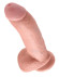 Телесный фаллоимитатор 9 Cock with Balls - 22,9 см. Телесный фаллоимитатор 9 Cock with Balls - 22,9 см.