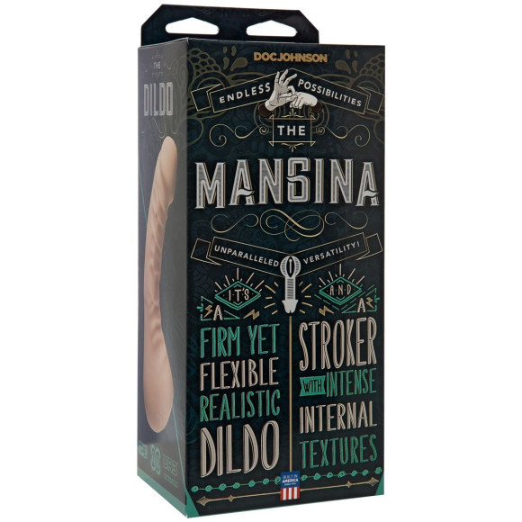 Мастурбатор с фаллоимитатором The Mangina - 24 см. Мастурбатор с фаллоимитатором The Mangina - 24 см.