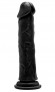 Чёрный фаллоимитатор Realistic Cock 9 - 23,5 см. Чёрный фаллоимитатор Realistic Cock 9 - 23,5 см.