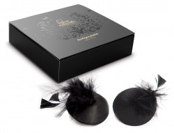 Наклейки на грудь Burlesque Pasties Feather Bijoux Наклейки на грудь Burlesque Pasties Feather Bijoux