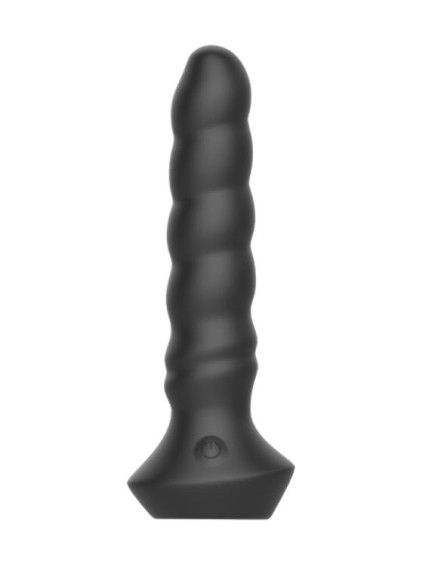 Черный перезаряжаемый мультискоростной вибратор №02 Undulating vibrator - 19 см. Черный перезаряжаемый мультискоростной вибратор №02 Undulating vibrator - 19 см.