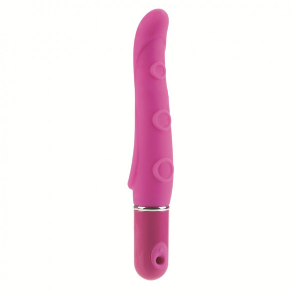 Розовый вибратор Lia Pleasers Pleaser 2 - 16 см. Розовый вибратор Lia Pleasers Pleaser 2 - 16 см.