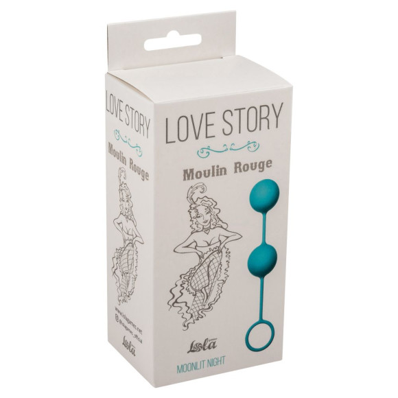 Голубые вагинальные шарики Love Story Moulin Rouge Голубые вагинальные шарики Love Story Moulin Rouge