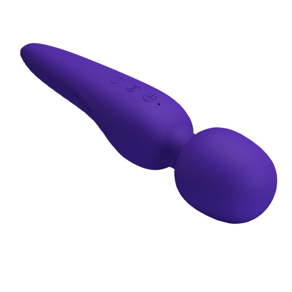 Фиолетовый wand-вибратор Meredith Фиолетовый wand-вибратор Meredith