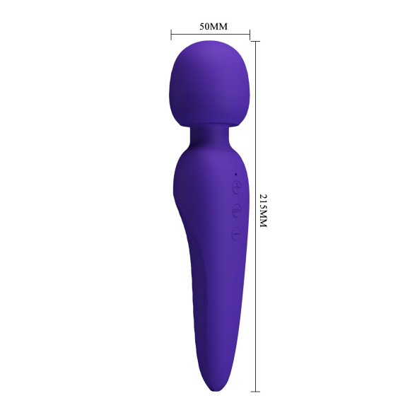 Фиолетовый wand-вибратор Meredith Фиолетовый wand-вибратор Meredith