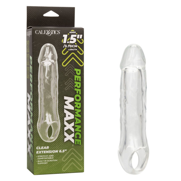 Прозрачная увеличивающая насадка Performance Maxx Extension 6.5 - 21 см. Прозрачная увеличивающая насадка Performance Maxx Extension 6.5 - 21 см.
