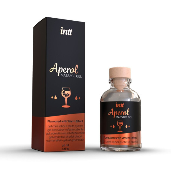 Массажный гель с согревающим эффектом Aperol - 30 мл. Массажный гель с согревающим эффектом Aperol - 30 мл.